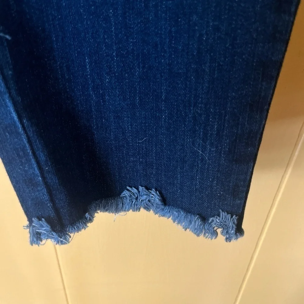 Lucky & Blessed Womens Jeans Size 22 Serape Inlay Patches Distressed